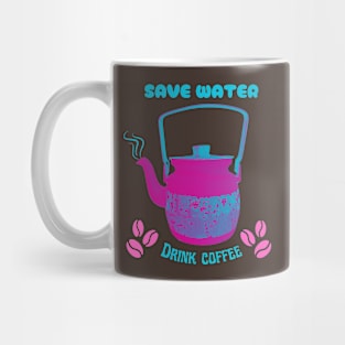 Coffee pot pop color Mug